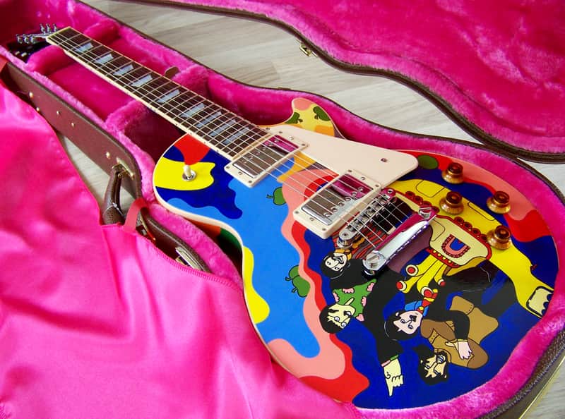 TPP Beatles "Yellow Submarine" Gibson USA Les Paul Tribute image 1