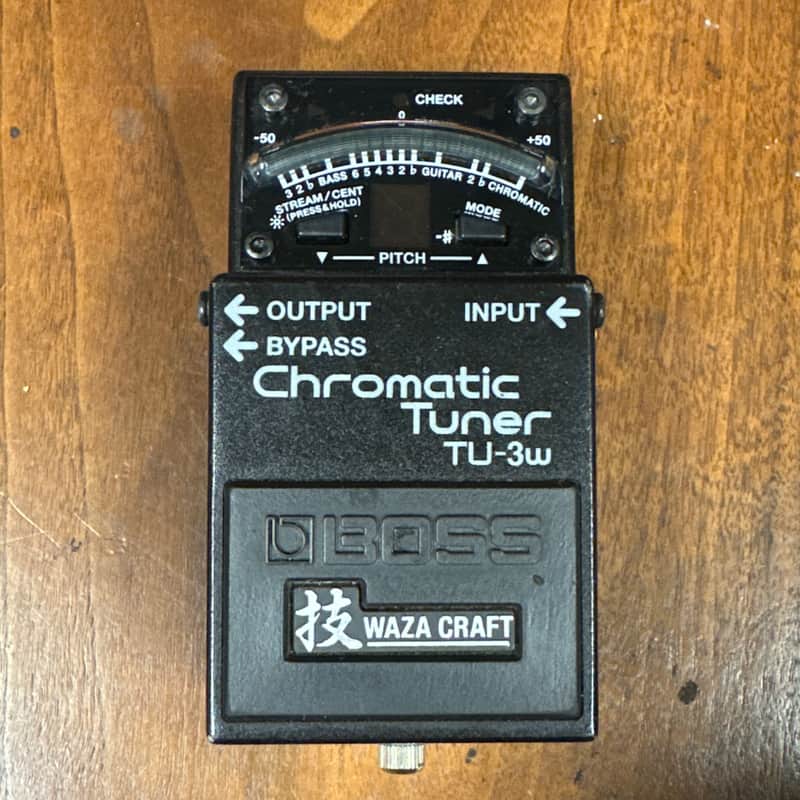 Boss TU-3W Chromatic Tuner Waza Craft 2016 - Present - Black image 1