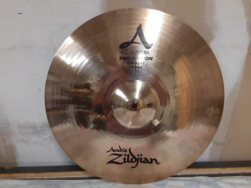 Zildjian 17" A Custom Projection Crash Cymbal 1996 - Present - Brilliant image 1