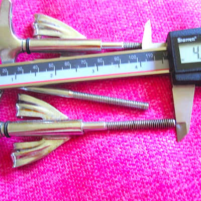 Ludwig Bass Drum T-Rods T-Handles & Claws Lot - Vintage image 2