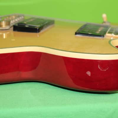 Yamaha SG 1000 (1979/80) – Cherry Sunburst Refinish – Custom Scalloped Fretboard image 17