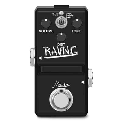 Rowin LN-305 RAVING Heavy Metal Distortion Effects Pedal Ture Bypass,price include the import duty to US buyer image 1