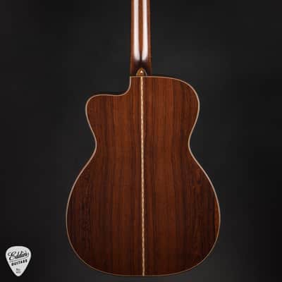 Bourgeois OMC Soloist - Bearclaw Blue Sinker Sitka Spruce & Madagascar Rosewood #11081 image 5