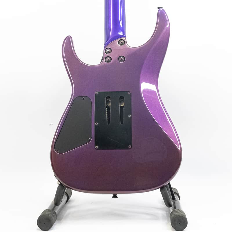 Fernandes FR-55 Revolver MIJ Electric Guitar Metallic Purple Floyd