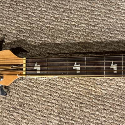 Sojing Bass Guitar - Stained Wood image 10