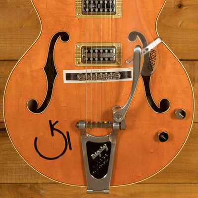 Gretsch G6120RHH Reverend Horton Heat Signature 6120 Hollow Body Orange Stain image 1