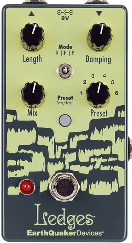 EarthQuaker Devices Ledges Tri-Dimensional Reverberation Machine Pedal image 1