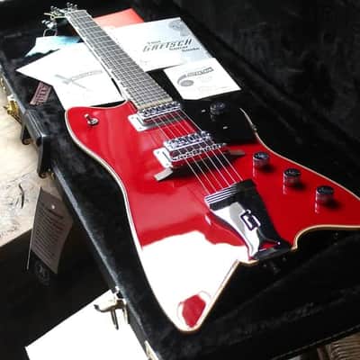 GRETSCH "G6199 Billy-Bo Jupiter Thunderbird Firebird Red" HARDCASE, PAPERS image 5