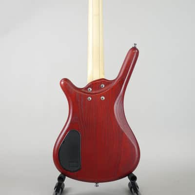 Warwick Rockbass Corvette $$ W/Gig Bag - Burgundy Red (Used) image 6