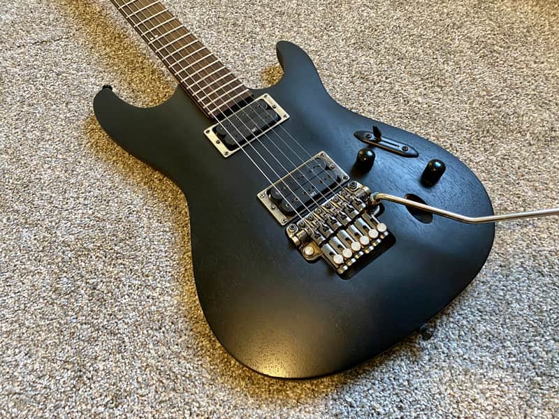 Ibanez S320 S Series Worn Black | Reverb
