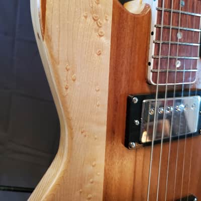 Thomas Muse Guitars Valkat-0004 2020 Western Red Cedar / Birdseye Maple and Mahogany / HH image 19