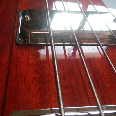 Epiphone Thunderbird Classic IV Pro Tobacco Burst Modified Gibson Pickups Hipshot image 5