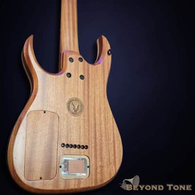One-Off Hufschmid Tantalum 7 String | HufGlow Hexa Top / Bartolini image 2