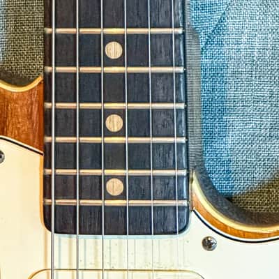California Guitars Custom Strat-Style SSS with Narrow-Gauge Frets (Swamp Ash / Fluence) 2018 - Swamp Ash natural brown body / Maple Neck with Rosewood Fingerboard image 3