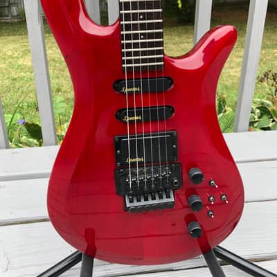 Spector (Kramer Era) NS-6 Neckthru Late 1980’s Trans Red Stain image 1