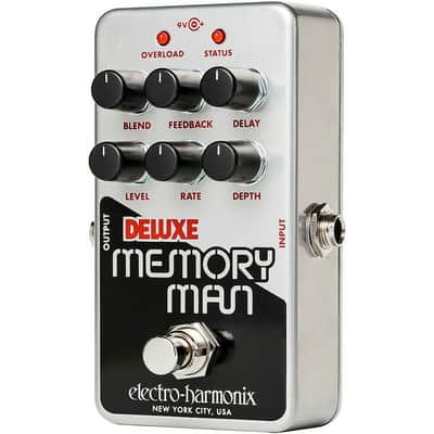 New - Electro-Harmonix Nano Deluxe Memory Man Analog Delay/Chorus/Vibrato Pedal image 5