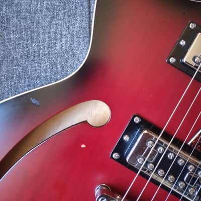 Reverend Tricky Gomez RT 2010s - Satin Red Burst image 2