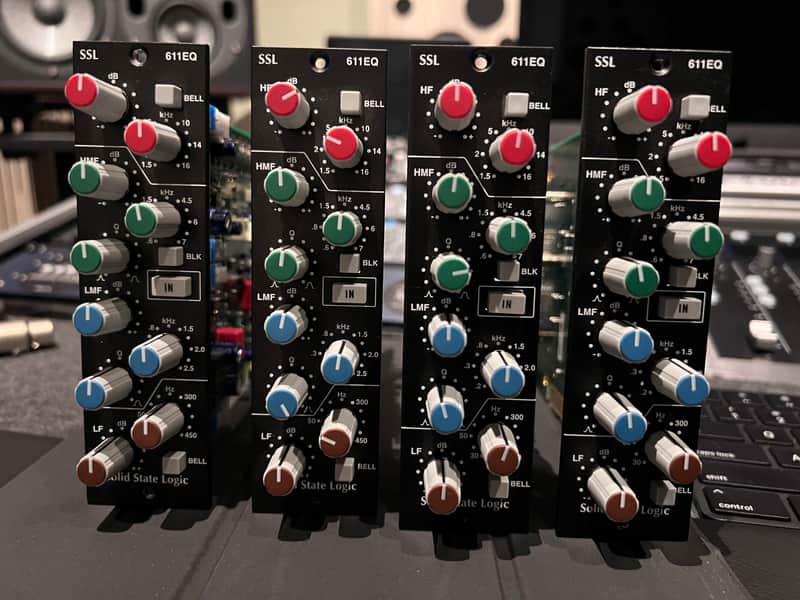 Solid State Logic 611EQ 500-Series Equalizer Module 2012 - Present - Black image 1