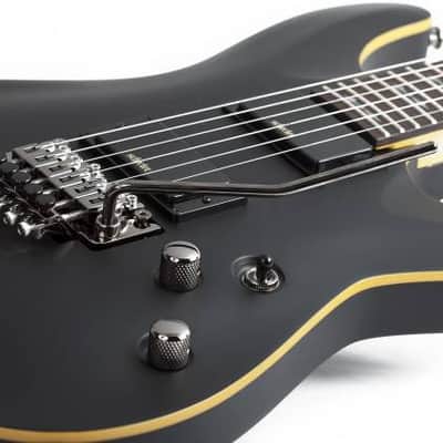 Schecter Demon-6 FR Electric Guitar B-Stock - Aged Black Satin (3661) image 18