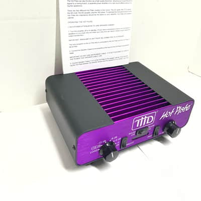 THD Hot Plate Power Reactive Attenuator 8 Ohm Purple Volume Control Load Box Amp Power Soak w Manual image 4