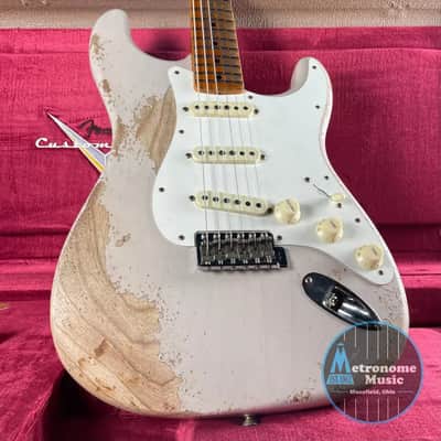 Fender Custom Shop LTD Red Hot Stratocaster, Super Heavy Relic- Aged Dirty White Blonde image 15