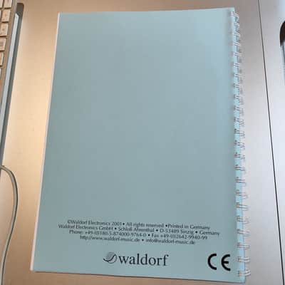 Immagine Waldorf micro Q owners manual for rack and keyboard version - 5