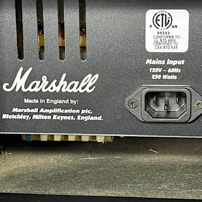 UK Made Marshall Valvestate 2000 AVT150 4-Channel, 150 Watt Tube Preamp, Solid State Amplifier, Guitar Combo Amp image 10