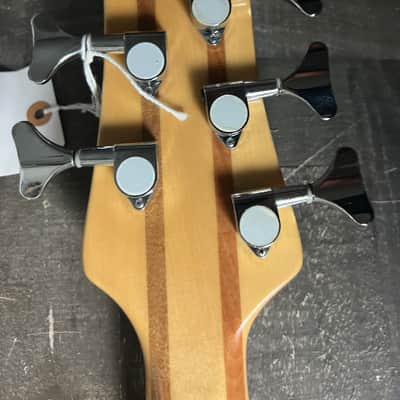 Butterfly Five String Bass Neck Tru 2020 - Natural image 12