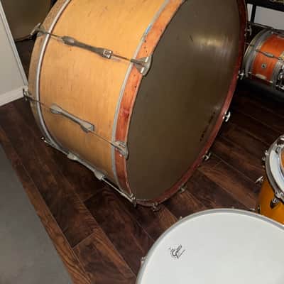 BIG ASS 16”x36” Vintage Ludwig Concert Bass Drum - 1985 Model - Complete and Virgin image 4