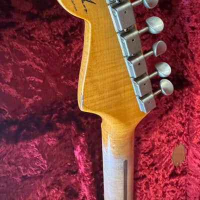 Fender CUSTOM SHOP LIMITED EDITION 1954 RELIC STRATOCASTER 2024 - AGED SONIC BLUE image 8