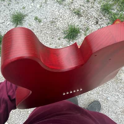 Engraved telecaster style body image 6