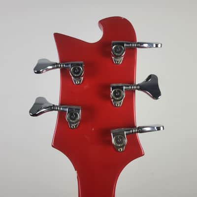 1986 Rickenbacker Five String 4003S/5 - Ruby Red With OHSC image 4