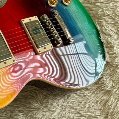 Epiphone Limited Edition Les Paul Tribute Plus "Prizm" Electric Guitar image 20