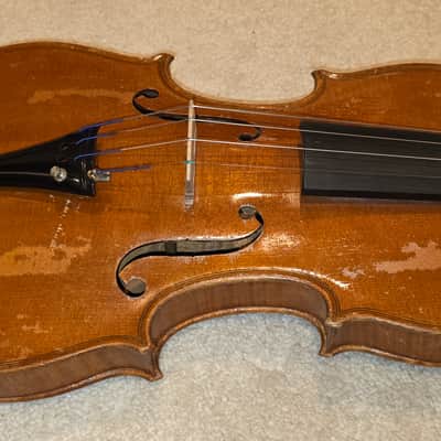 Heinrich E. Heberlein jr. 4/4 Violin 1926 - Varnish image 4
