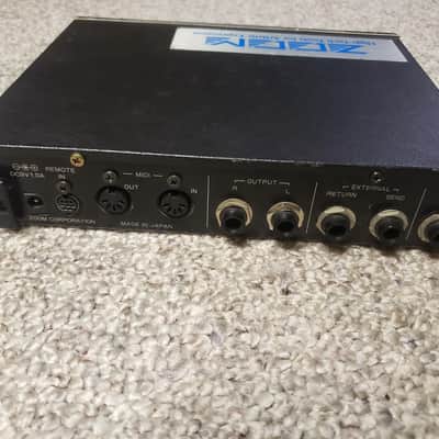 Vintage 90s Zoom 9050 Advanced Instrument Multi Effect Processor Guitar Pedal Rack image 9