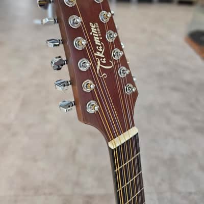 Takamine G335 12 String Natural Finish Acoustic Guitar image 5