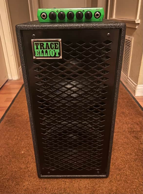 Combo Deal - ELF 200w Ultra Compact Bass Head & Elf 2x8 400w cabinet image 1