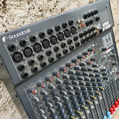 Soundcraft Spirit FX8 8-Channel Analog Mixer w/ Lexicon Effects (Made in USA) image 4