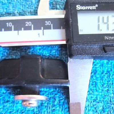 Bass Drum Pedal or Hihat Pedal Board Toe Stop - USED image 4