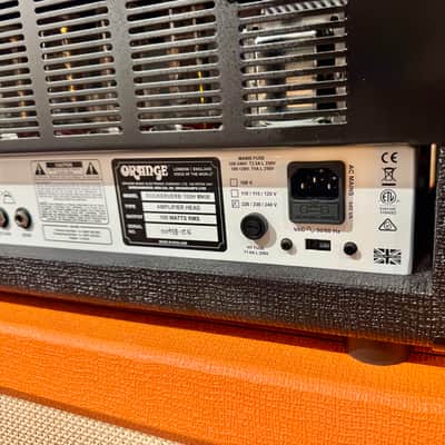 Orange ROCKERVERB 100H ( 100 W/70 W/50 W/30W) - BLACK EDITION image 16