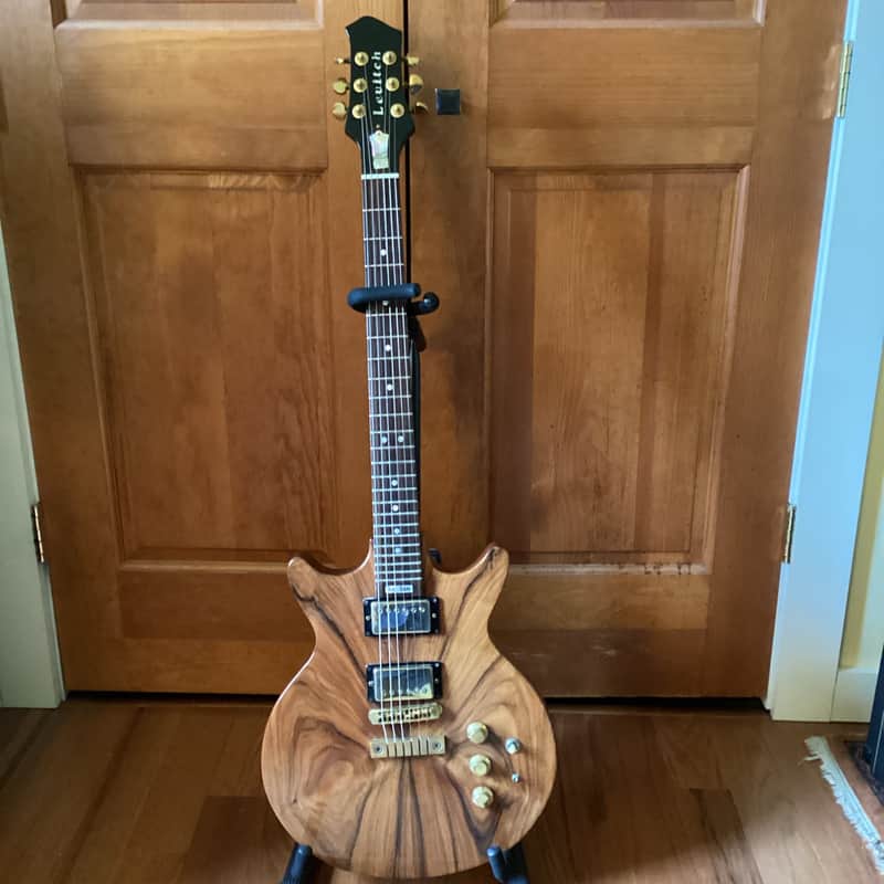 Richard Levitch Artisan Guitar 1989 Solid Rosewood/Solid Mahogany B&S-Excellent image 1