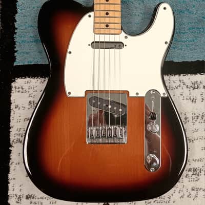 Fender Player Telecaster with Maple Fretboard (TWO Pickguards - FREE Gig Bag) 2021 - 3-Color Sunburst image 11