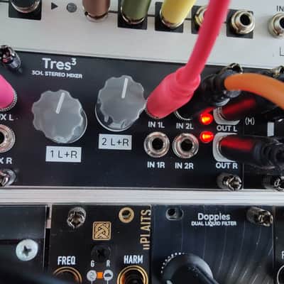 1U Eurorack Stereo Mixer (DIY Kit) image 2