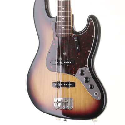 Immagine FENDER USA American Vintage '62 Jazz Bass, 3 Knobs, 3-Color Sunburst, Manufactured in 2003 [V113664] (07/23) - 7