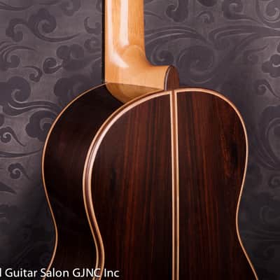 Otto Vowinkel 1A Concert Guitar , Cedar/Brazilian rosewood B & Sides image 11