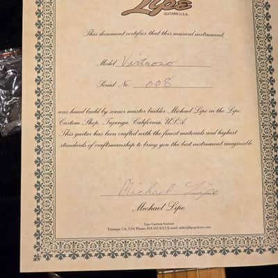 Do Good and Get a Great 2010 Lipe Virtuoso in Velvet Brown Burst image 5