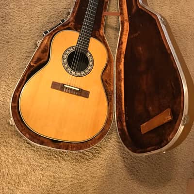 Ovation Country Artist Classical 1624-4 acoustic-electric guitar 1979 with hard case and owners manuals image 1