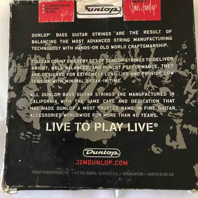 Dunlop Gauge 45-105 Stainless Steel Medium Electric Bass Strings image 2