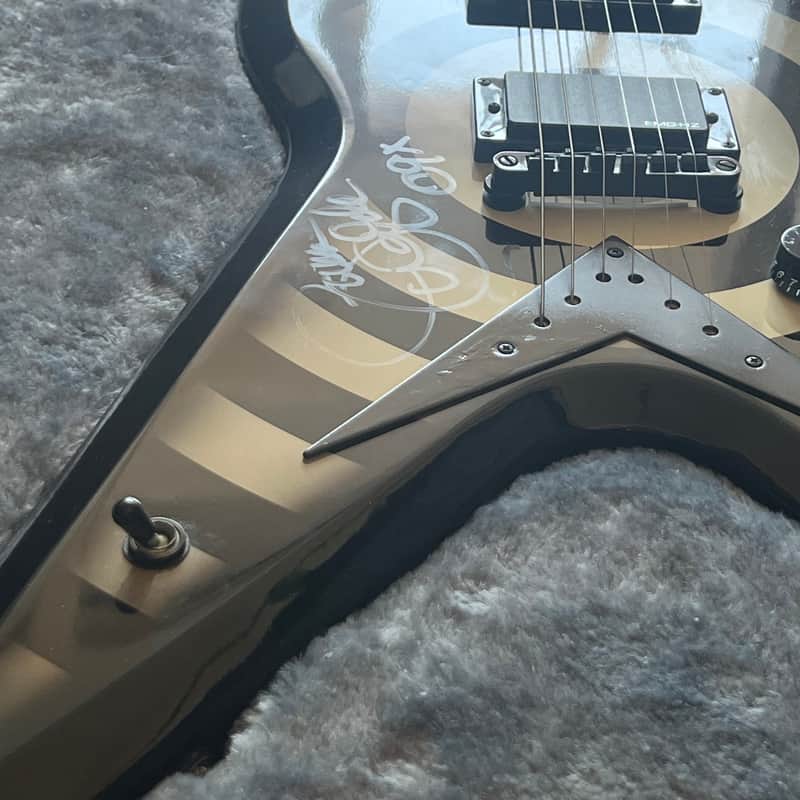2009 – 2014 Epiphone Zakk Wylde Signature ZV Custom Black and …