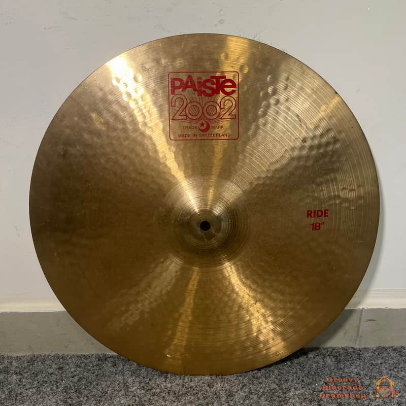 Paiste 2002 18” Ride Cymbal image 1